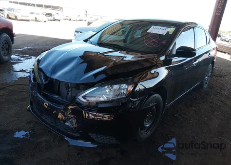 2017 Nissan Sentra S z USA, uszkodzony, nr VIN 3N1AB7AP2HY355260